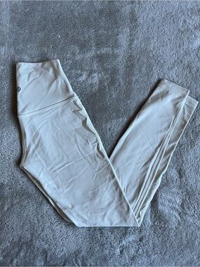 Lululemon Align High-Rise Leggings 28” size 4 in Bone